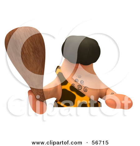 Royalty Free  Rf  Clipart Illustration Of A 3d George Caveman