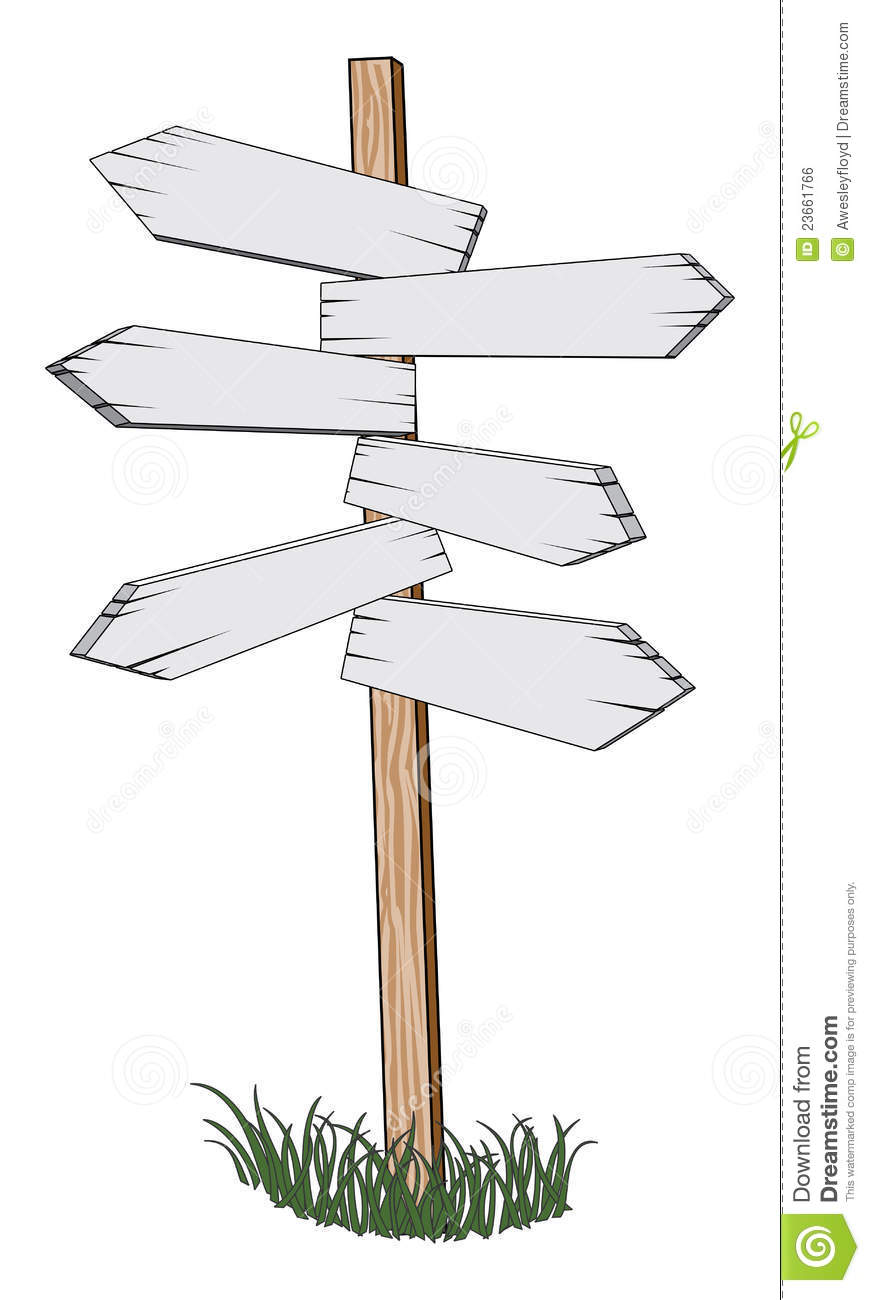Sign Post Royalty Free Stock Image   Image  23661766