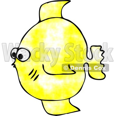 Small Yellow Saltwater Fish Clipart   Djart  4588