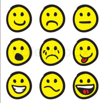 Smiley Face Collage Clipart