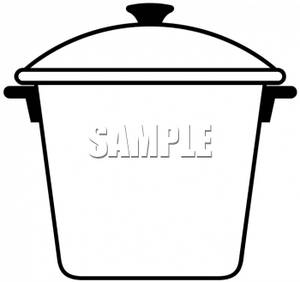 0511 0709 2716 3122 Pot With A Lid Clipart Image Jpg
