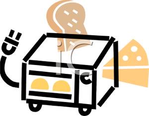 Cartoon Toaster Oven