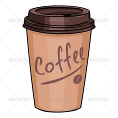     Clipart  Coffee  Coffeehouse  Computergraphic  Cup  Design  Disposable