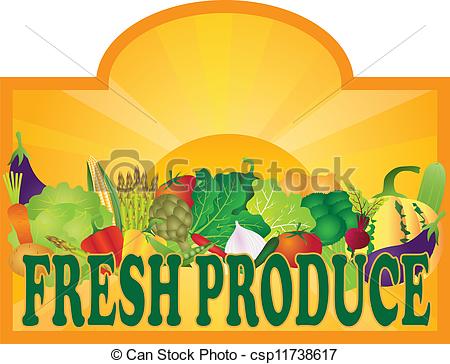 Fresh Produce    Csp11738617   Search Clipart Illustration Drawings