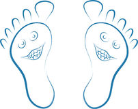 Happy Feet Cartoon Stock Vectors Illustrations   Clipart