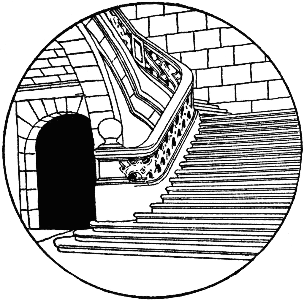 Large Staircase   Clipart Etc