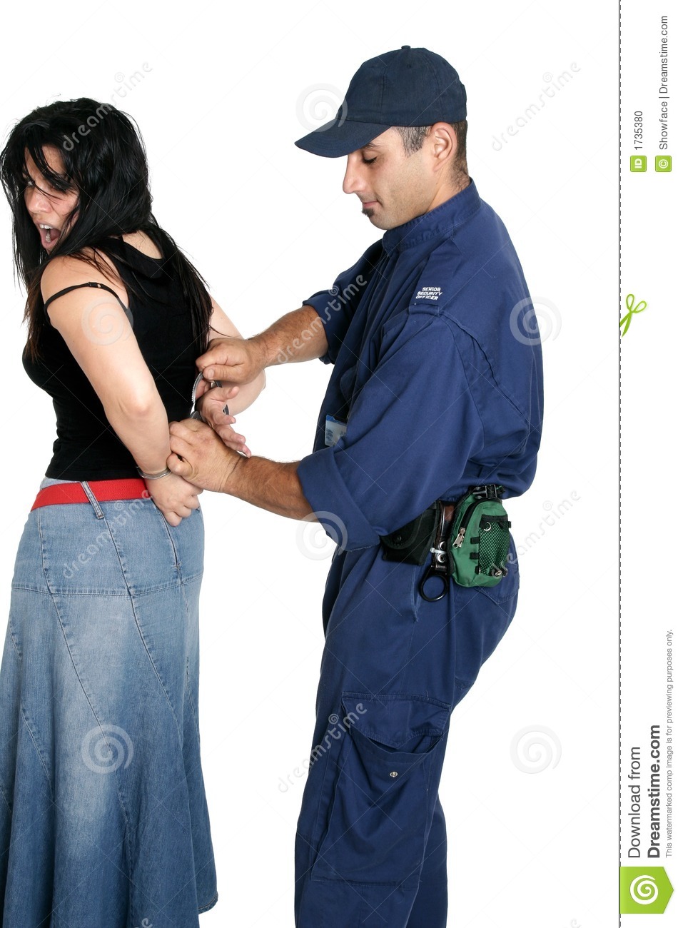 More Similar Stock Images Of   Suspect Thief Being Handcuffed
