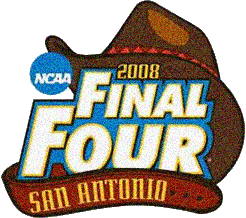 Ncaa Final Four 2008 Logo Glittering Clip Art Glitterized By