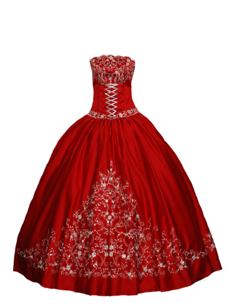 Red Ball Gown By Pequesarah On Deviantart
