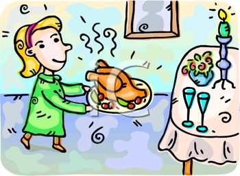 Turkey Dinner Clip Art Pg 1 Picture