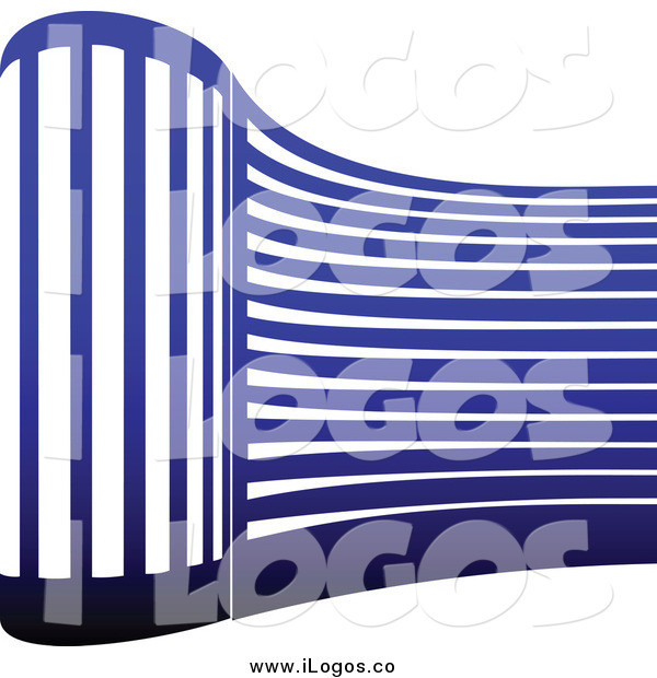 Vector Clipart Of A Blue Skyscraper Building Logo By Seamartini