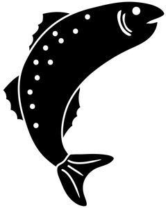 15 Trout Silhouette Free Cliparts That You Can Download To You