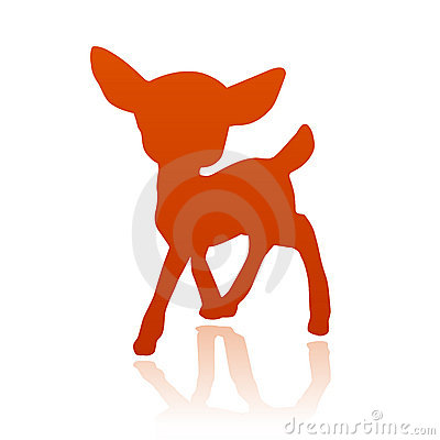 Baby Deer Silhouette Clip Art   Clipart Panda   Free Clipart Images