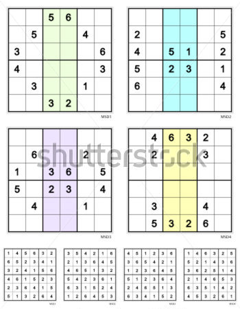 Conjunto De Vetor De Mini Sudoku 12 Clip Arts   Clipartlogo Com