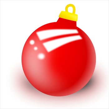 Free Christmas Ornament Clipart