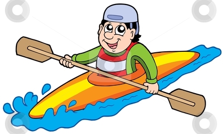 Free Swimming In Lake Clipart