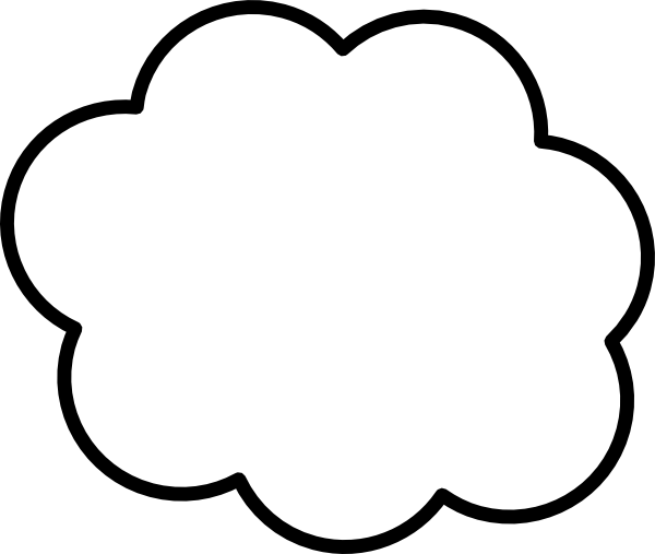 Internet Cloud Clip Art At Clker Com   Vector Clip Art Online Royalty