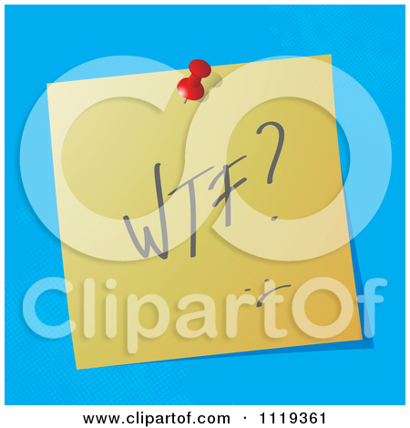     Message On A Pinned Note   Royalty Free Vector Clipart By Milsiart