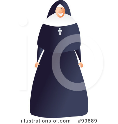 Nun Clipart  99889 By Prawny   Royalty Free  Rf  Stock Illustrations