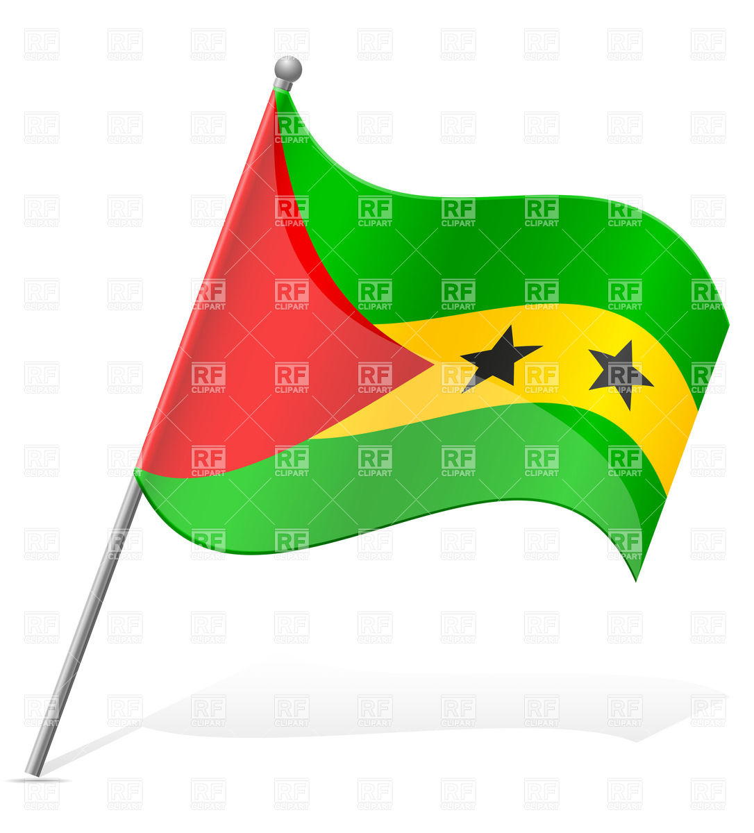     Sao Tome Principe   Icon Download Royalty Free Vector Clipart  Eps