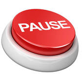 Button Pause   Clipart Graphic