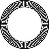 Circular Ancient Aztec Goemetric Or   Clipart Graphic