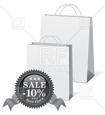 Clipart Catalog   Objects   Shopping Paper Bags Download Royalty Free    
