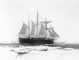 Fram In Antarctica During Roald Amundsen S Expedition