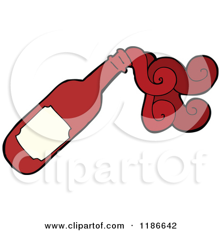 Fumes Clipart Cartoon Of A Bottle With