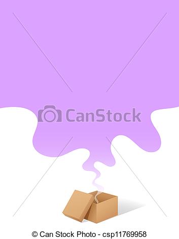 Fumes Clipart Vector Coming From Box