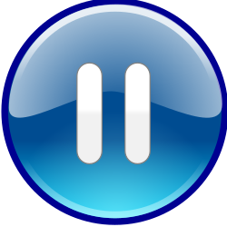 Media Player Button Audio Clip Art Clipart Pause Sound Video