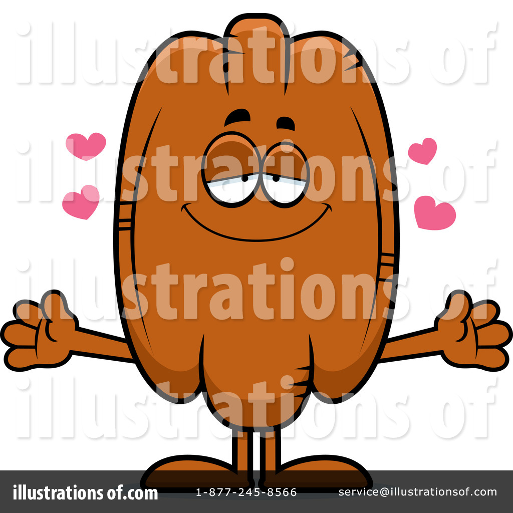 Pecan Clipart  1164029 By Cory Thoman   Royalty Free  Rf  Stock