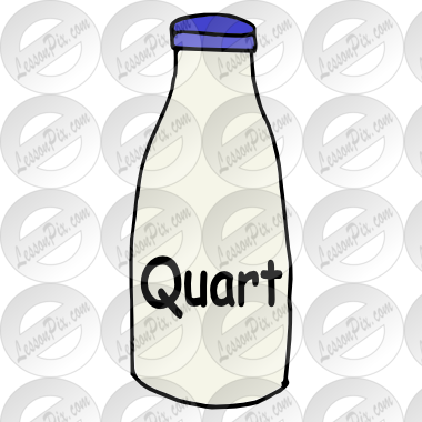 Quart Picture For Classroom   Therapy Use   Great Quart Clipart