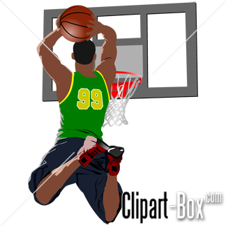 Related Basket Slam Dunk Cliparts