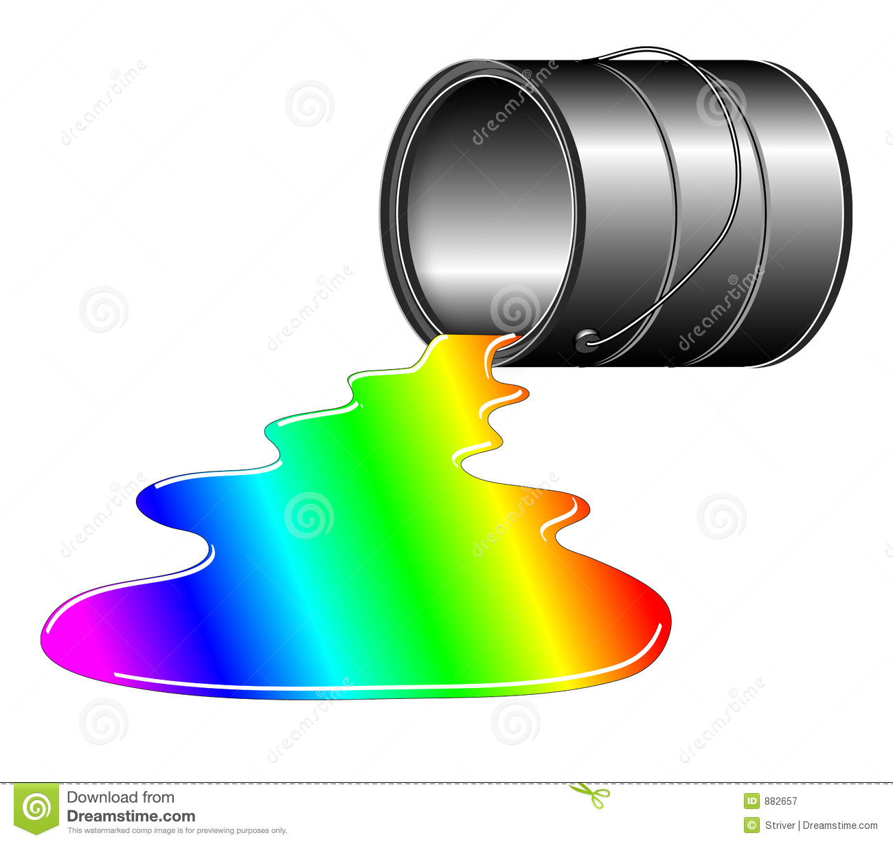 Spill Clipart Rainbow Spill 882657 Jpg