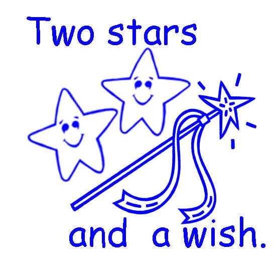 Two Stars And A Wish   Afl Stamper