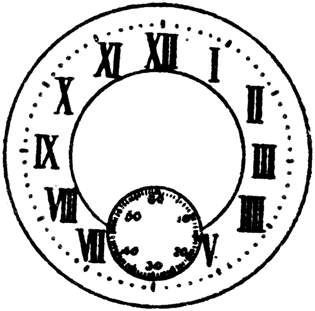 Watch And Clock Dial   Clipart Etc