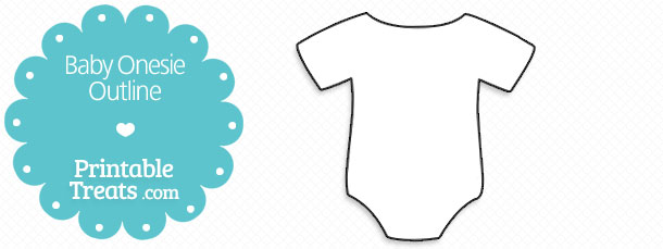 Baby Onesie Outline   Cliparts Co