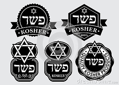 Collection Of Kosher Certifying Seals And Emblems 