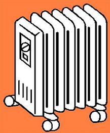 Free Space Heater Clipart