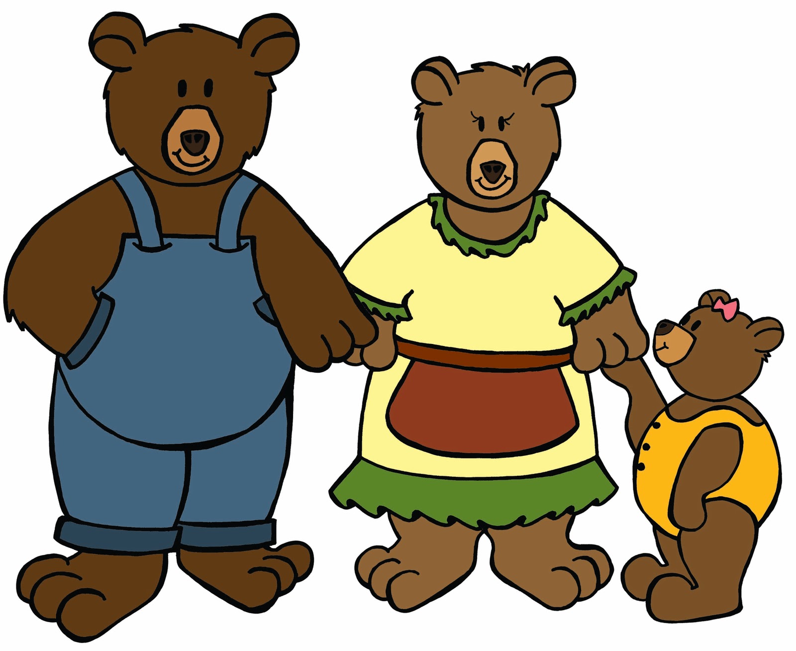 Goldilocks And The Three Bears Clipart   Cliparts Co
