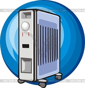 Heater   Royalty Free Vector Clipart