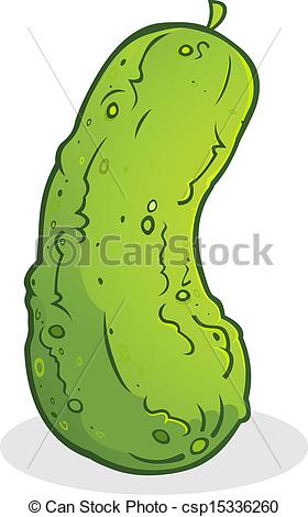 Kosher Dill Pickle    Csp15336260   Search Clipart Illustration