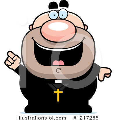 Priest Clipart  1217285 By Cory Thoman   Royalty Free  Rf  Stock