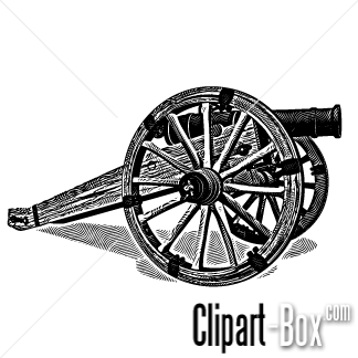Related Cannon Engraved Cliparts