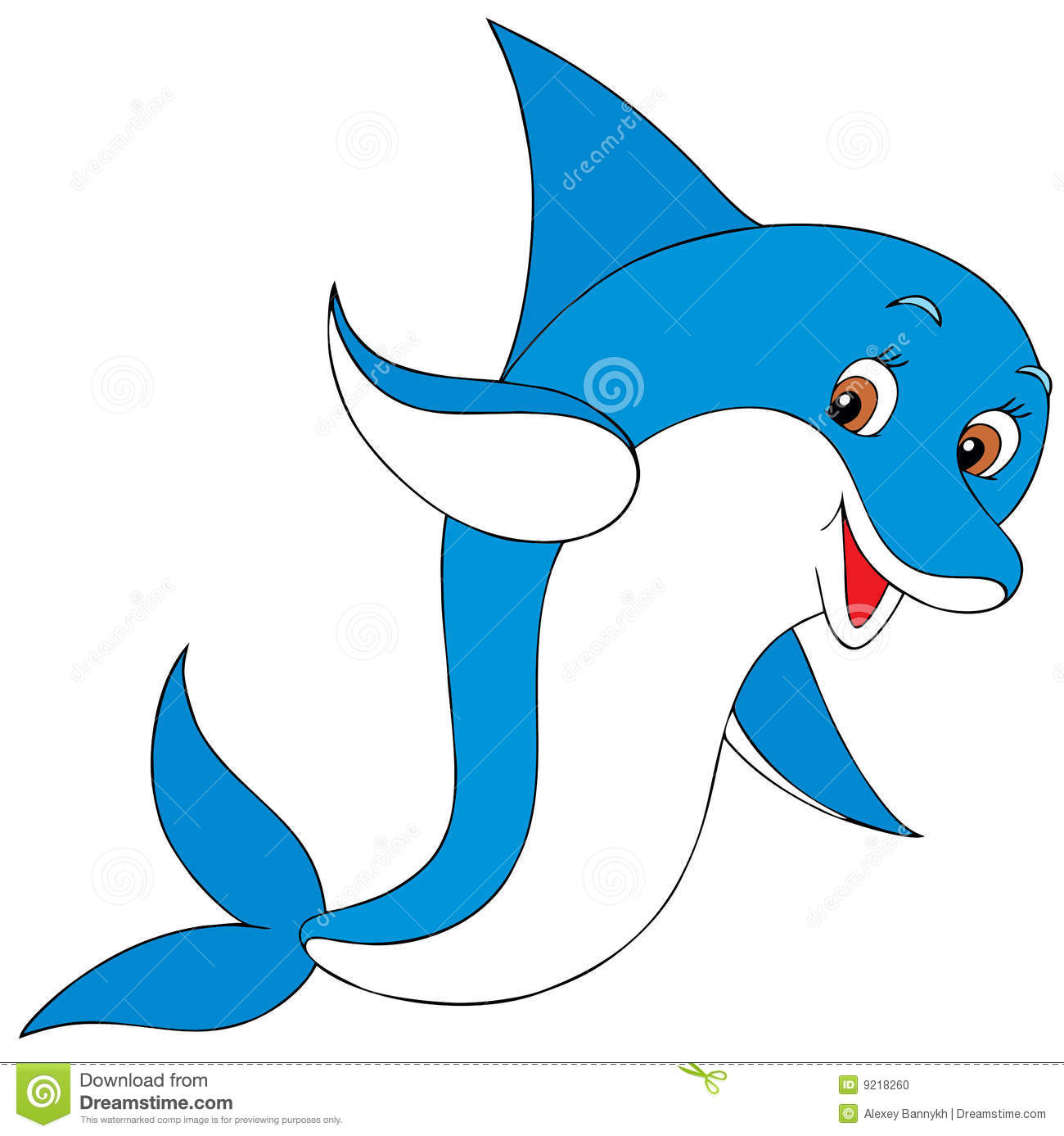 Smiling Dolphin Clipart   Clipart Panda   Free Clipart Images