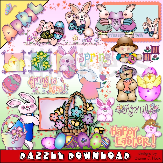 The Dazzle Daze Clipart Collection Download