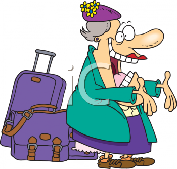 Visit Clipart 0511 1002 1017 4518 Cartoon Of A Grandma Wanting A Hug