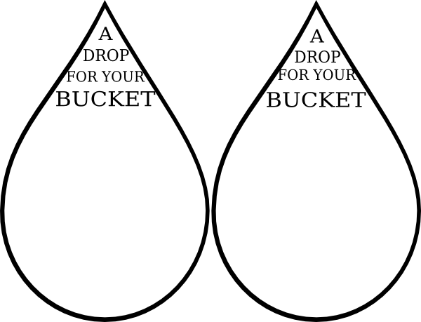 Drop For Your Bucket Clip Art At Clker Com   Vector Clip Art Online    