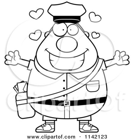 Fedex Delivery Man Clipart